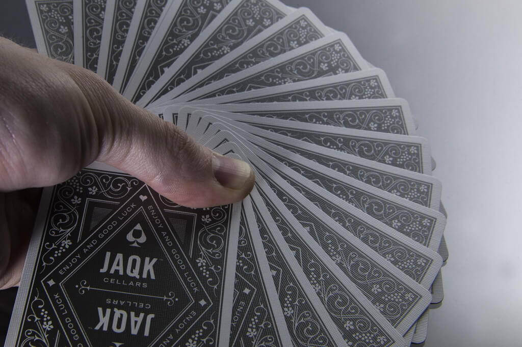 Black JAQK Playing Cards