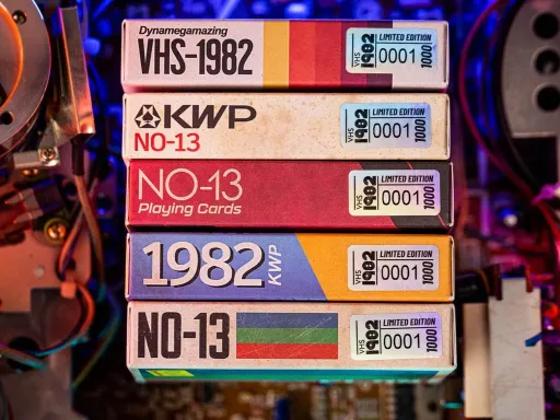 1982 VHS Playing Cards - Set Thumbnail 1