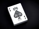 666 Cobalt Blue Playing Cards Thumbnail 6