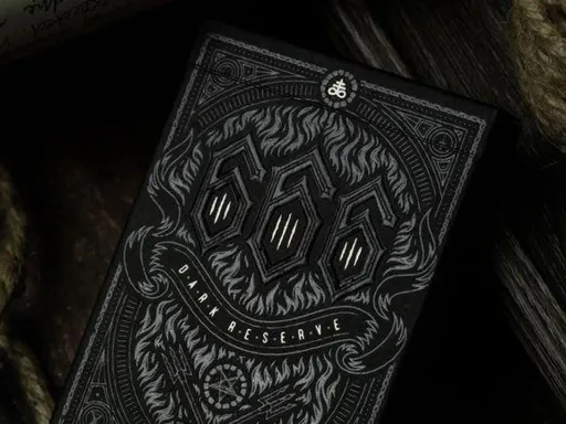 666 is the Devil's number and with the overwhelming success of first 666 series which included the 666 Crimson Flare, 666 Cobalt Blue and the 666 Dark Reserves Gold Foil Playing Cards the 666 Dark