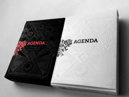 Agenda Playing Cards White Edition Thumbnail 1