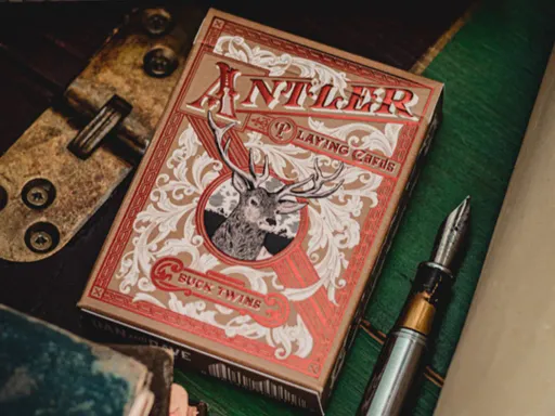 Born from the wild forests, rolling hills, and snow-capped mountains of Northern California, Antler Playing Cards embody the majestic beauty of the great outdoors. Originally released in 2014 with a collection of four colors, the