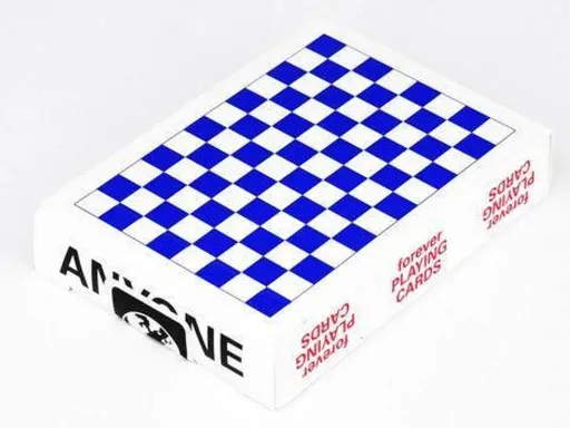 Anyone Worldwide Playing Cards have become a favorite among cardists, created by Cardistry enthusiasts Tobias Levin and Nikolaj Honoré. The original Anyone Forever Checkerboards featured the King of Hearts on the back of the tuck