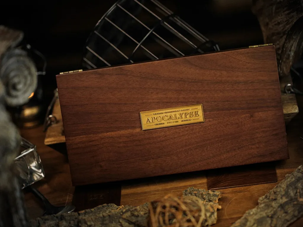 Apocalypse Bicycle Playing Cards - Wooden Box Set 1