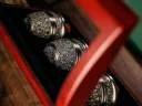 Artisan Engraved Cups and Balls in Display Box Thumbnail 7