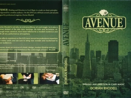 Avenue: Thinking & Direction in Card Magic DVD by Dorian Rhodell Thumbnail 1