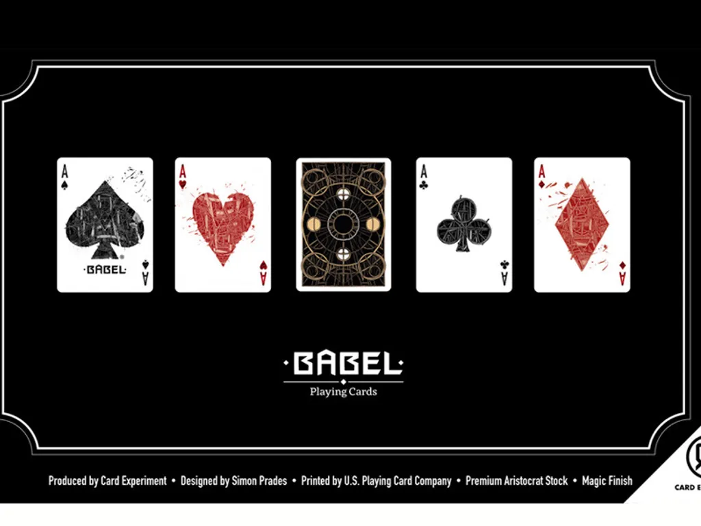 Babel Playing Cards - Standard edition 1