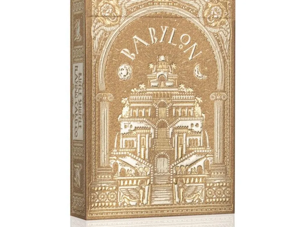 Babylon Playing Cards Golden Wonders Foiled Edition 1