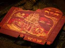 Babylon Playing Cards - Ruby Red Thumbnail 2