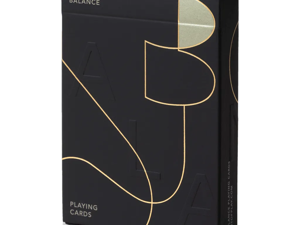 Balance Playing Cards - Black 1