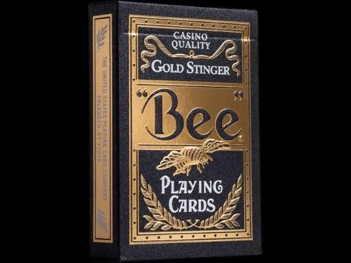 Bee Gold Stinger Playing Cards Thumbnail 1