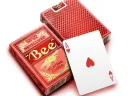 Bee MetalLuxe Red Playing Cards Thumbnail 8