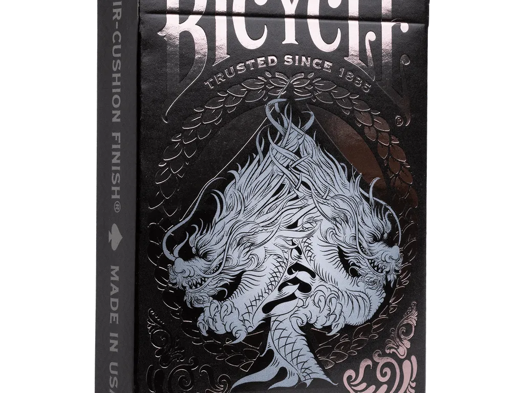 Bicycle Black Dragon Playing Cards 1