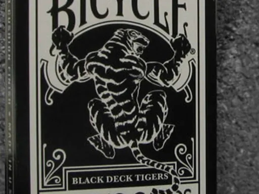 Bicycle Black Tiger Deck Thumbnail 1