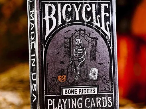 Historic in many ways the limited edition Bicycle Bone Riders were released almost 5 years ago by Art of Play and was also their first collaboration with the Bicycle brand of playing cards.Almost sold out