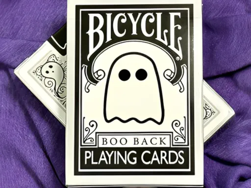 With this deck of cards, you'll be able to cross the veil and summon evils spirits in order to do your bidding. Call upon the darkness to make a chosen card rise from the middle