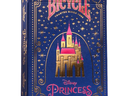 Bicycle Disney Princess Playing Cards - Navy Thumbnail 1