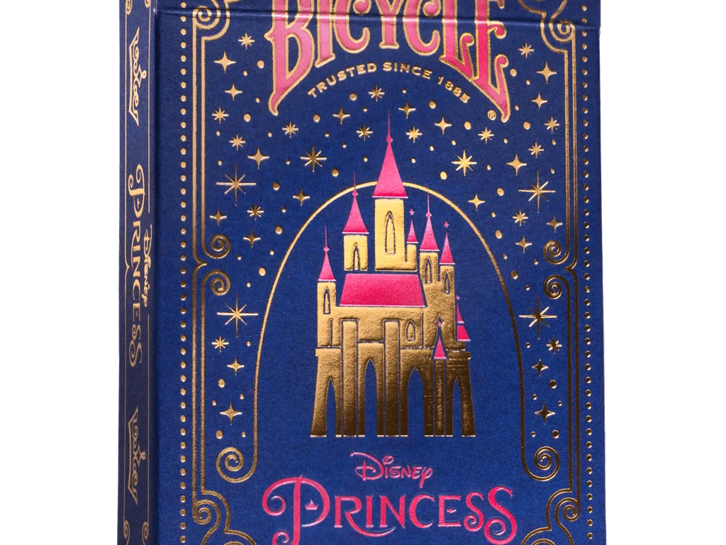 Bicycle Disney Princess Playing Cards - Navy 1