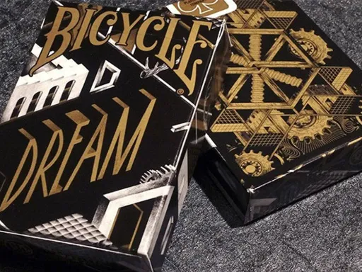 The Bicycle Dream Deck is a collaboration between Card Experiment and Thai designer Chatchanok Wongvachara. The underlying concept is a dream world where everything appears almost realistic, yet holds an element of the surreal, much