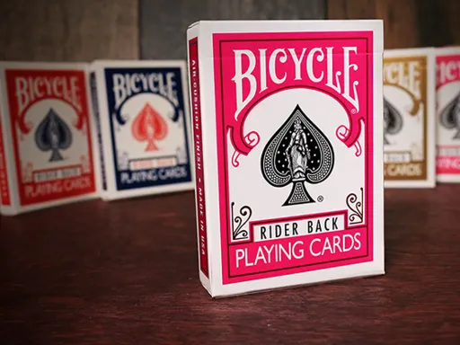 Bicycle Fuchsia Playing Cards Thumbnail 1