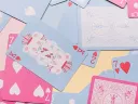 Bicycle Lovely Bear Playing Cards - Light Blue (Limited Edition) Thumbnail 6