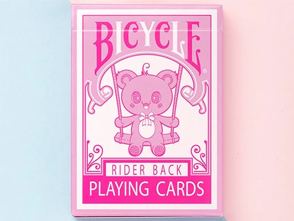 Bicycle Lovely Bear Playing Cards - Pink (Limited Edition) 1