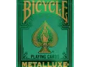 Bicycle Metalluxe Green 2022 Playing Cards Thumbnail 3