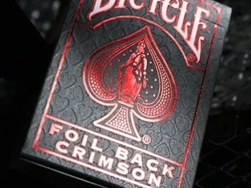 Bicycle Metalluxe Playing Cards - Red Thumbnail 1