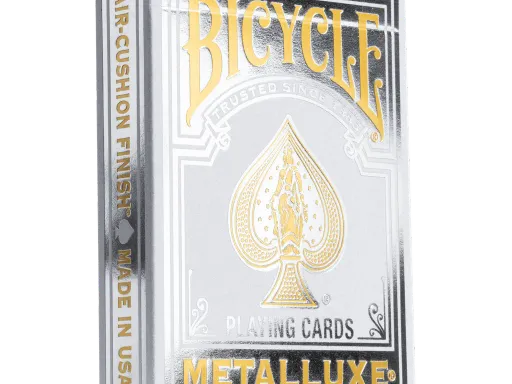 Bicycle Metalluxe Silver Playing Cards Thumbnail 1