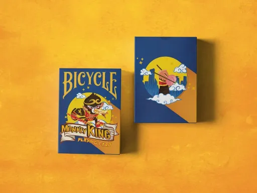 Bicycle Monkey King Playing Cards are inspired by the legend of the Monkey King. The folklore of Monkey King arises from an ancient legend that had a powerful impact on Japanese and Chinese culture. Pokémon,