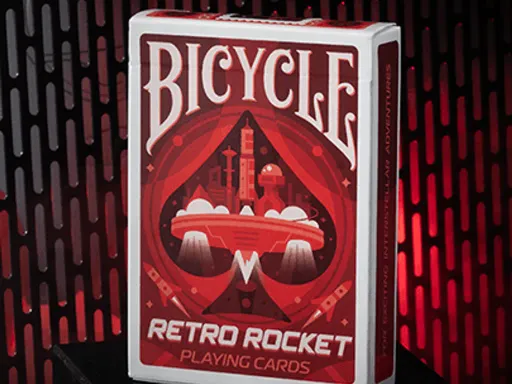 Bicycle Playing Cards - Retro Rocket Thumbnail 1