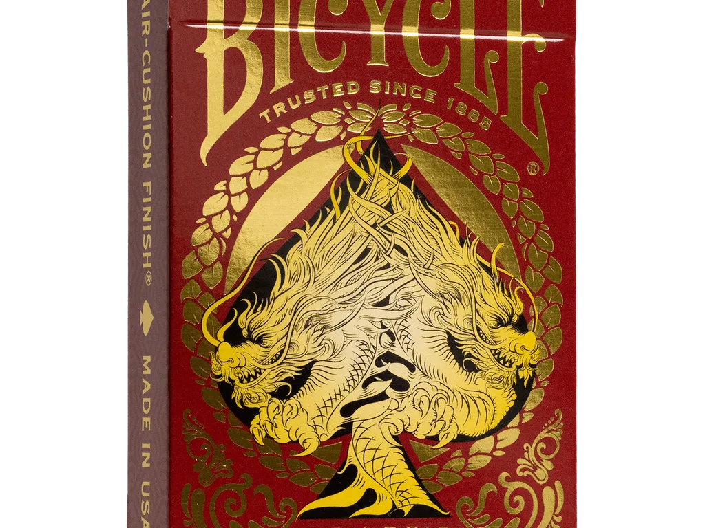 Bicycle Red Dragon Playing Cards 1