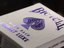 Bicycle Rider Back Cobalt Luxe (Blue) Playing Cards Thumbnail 3