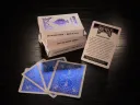 Bicycle Rider Back Cobalt Luxe (Blue) Playing Cards Thumbnail 4