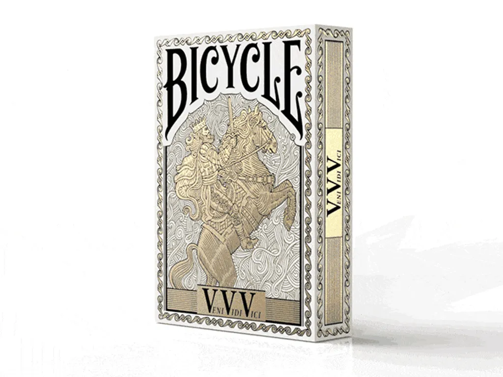 Bicycle Veni Vidi Vici Metallic Playing Cards 1