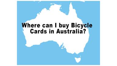 Where can I buy Bicycle Cards in Australia?