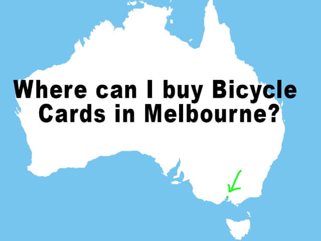 Where Can I Buy Bicycle Cards In Melbourne