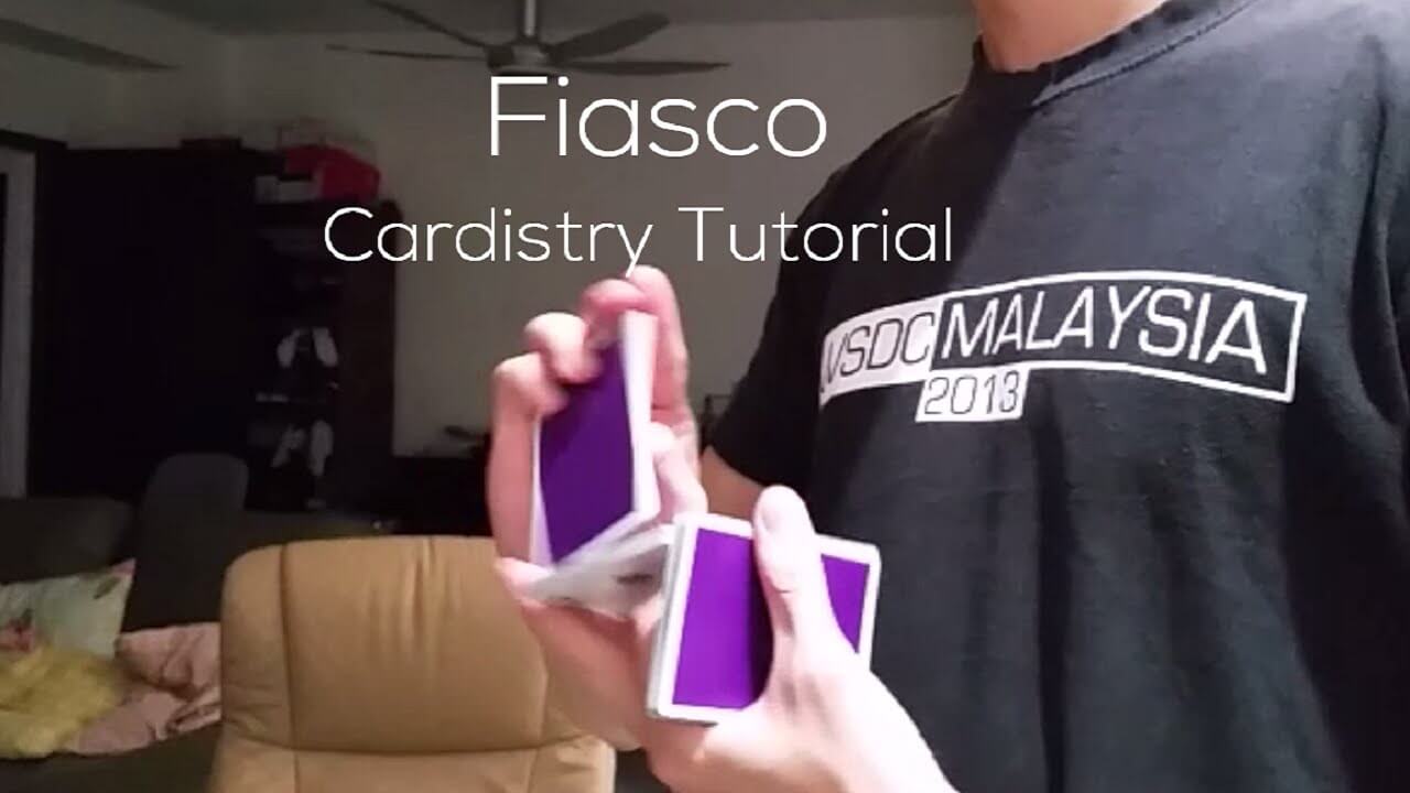 Cardistry Tutorial: Fiasco (Easy Two-Handed Cut) 1