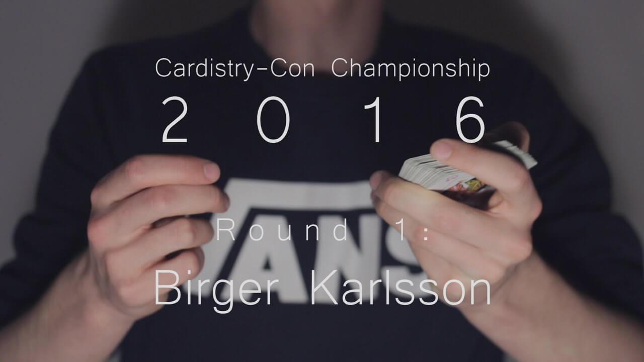 Cool cardistry by Birger Karlsson 1