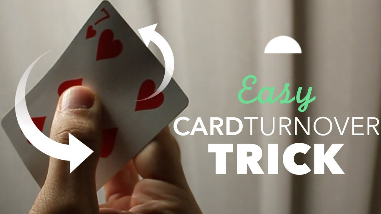 Easy Waving One Card Flourish 1