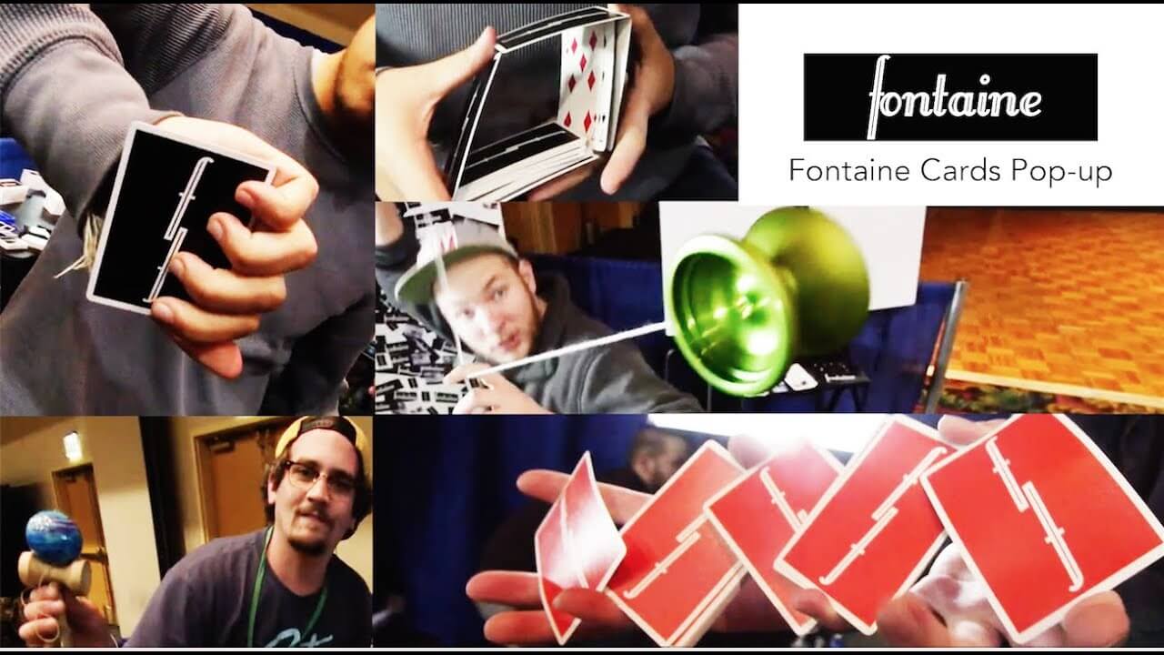 Fontaine Cards Pop-up // cardistry // Franky Morales, Franco Pascali, Chris Severson, Michael James 1