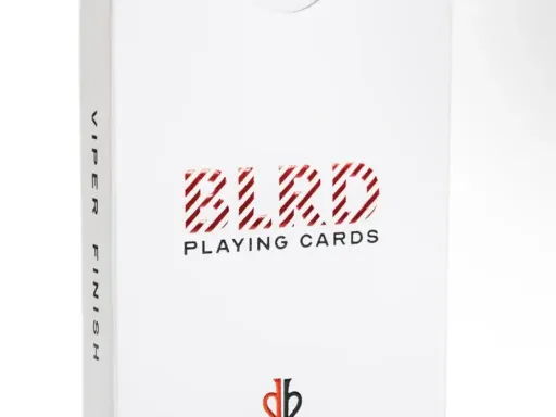 The BLRD Playing Cards by David Blaine were released by Red Black Inc. and are now available in a new RED colorway. Easy to learn and challenging to spot, the BLRD decks feature a clever