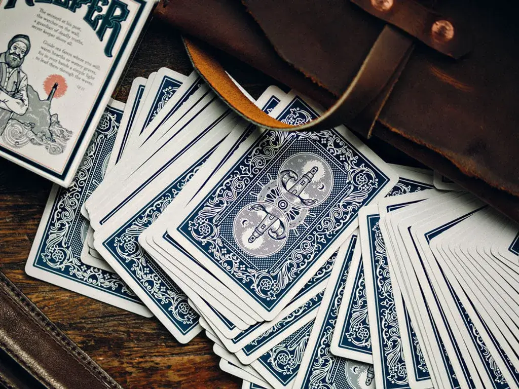 Blue Keepers Playing Cards 1