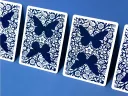 Blue Workers Edition Butterfly Playing Cards Thumbnail 2