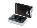 Butterfly Playing Cards Black & Silver Unmarked Thumbnail 4