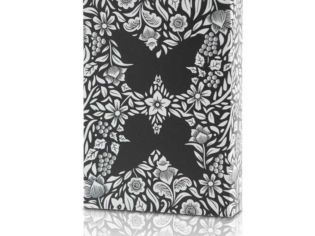 Butterfly Playing Cards - Unmarked Black and White 1