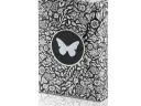 Butterfly Playing Cards - Unmarked Black and White Thumbnail 3