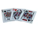 Butterfly Playing Cards - Unmarked Black and White Thumbnail 7