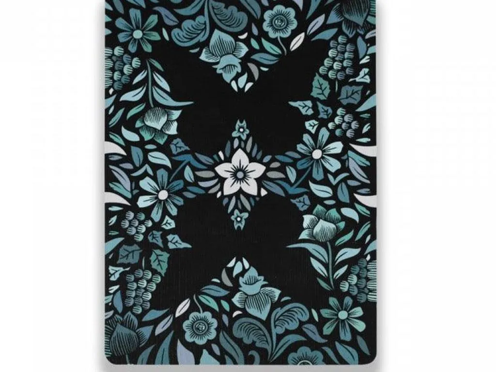 Butterfly Playing Cards - Winter Edition Marked 1