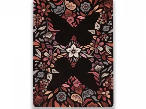 The Butterfly Playing Cards Autumn Edition - Marked are suitable for all magicians, cardists, and playing card collectors. The deck echoes the beautiful color palette of autumn and includes custom court cards, Aces, and Jokers,